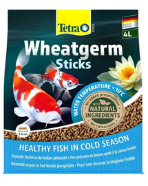 TETRA Pond Koi nisuidupulgad  4 l Toit ujuvpulkade kujul mõeldud keved/sügis perioodiks