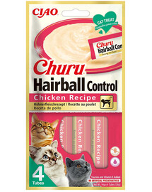 INABA Churu karvapallide vastane kanaga 4x14 g