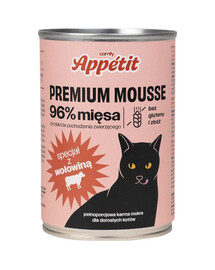 COMFY APPETIT PREMIUM Mousse veiselihaga kassidele 400 g