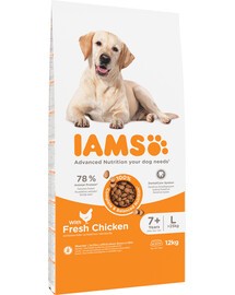 IAMS For Vitality Senior Large Breed Chicken 12 kg