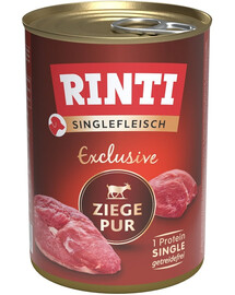 RINTI Singlefleisch Exclusive Goat Pure monoproteiin kitse 400 g