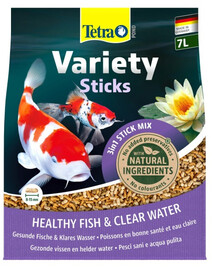 TETRA Pond Variety Sticks 7 l Kolme tüüpi toidu segu pulkades