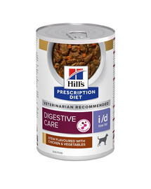 HILL'S Prescription Diet Canine i/d Low Fat Digestive Care Stew с курицей и овощами 354 г консервы