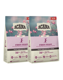 ACANA First Feast Cat 2x340 g kassipoegade toit