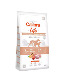 CALIBRA Dog Life Senior Medium&Large Chicken 2,5 kg vanematele keskmist ja suurt tõugu koertele kana