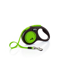 FLEXI New Neon S Tape 5 m roheline automaatne jalutusrihm