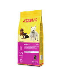 JOSERA JosiDog Mini 2,7kg täiskasvanud väikest tõugu koertele
