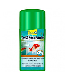 Tetra Pond Algoschutz 250 ml Preparaat, mis värvib vett ja vähendab valguse läbitungimist.