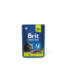 BRIT PREMIUM Pouch Lamb Sterilized 24x100g lambalihaga steriliseeritud kassidele