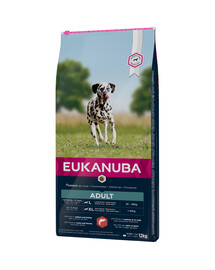 Eukanuba  Täiskasvanudele lõhega ja riisiga , kõik tõud 12 kg