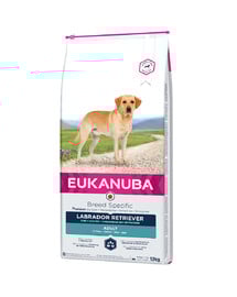 Eukanuba täiskasvanud tõugudele Labradori retriiver 12 kg Kanalihaga