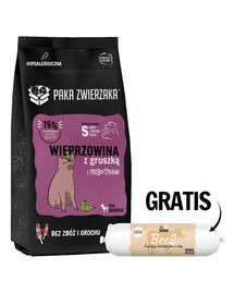 PAKA ZWIERZAKA Seventh HeavenKuivtoit Sealiha ja pirn S 9kg + veiselihavorst koertele 200g TASUTA