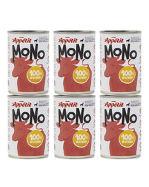 COMFY APPETIT MONO Monoproteinowa karma z wołowiną 6x400 g
