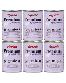 COMFY APPETIT PREMIUM lambalihaga 6x400 g