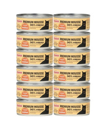 COMFY APPETIT PREMIUM Mousse z indykiem dla kota 12x85 g