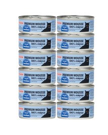 COMFY APPETIT PREMIUM Mousse lõhega kassidele 12x85 g