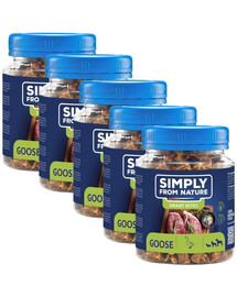 SIMPLY FROM NATURE Smart Bites Koerte hane treenerid 5x130g