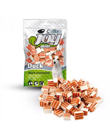 CALIBRA Dog Joy Mini Duck&Cod Sandwich 70 g väikesed pardi ja tursa võileivad