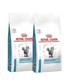 ROYAL CANIN VHN Cat Skin & Coat 2 x 400 g dieettoit tundliku nahaga kassidele