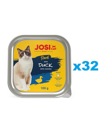 JOSERA JosiCat pardipasteet kassidele 32x100g