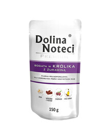 DOLINA NOTECI Premium Bohatá na králíka s brusinkou 150g