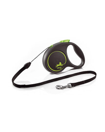 FLEXI Black Design S Cord 5m roheline automaatrihm