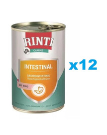 RINTI Canine Intestinal beef 12 x 400 g veiseliha