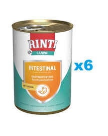 RINTI Canine Intestinal chicken 6 x 400 g kana
