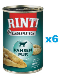 RINTI Singlefleisch Rumen Pure monoproteiinne rumeen 6x800 g