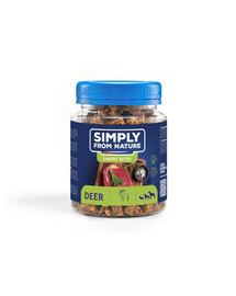 SIMPLY FROM NATURE Smart Bites Deer Trainers koertele 130 g