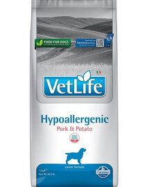 FARMINA VetLife hüpoallergeenne Sealiha ja kartul koertele toiduaine talumatuse vähendamiseks 12 kg