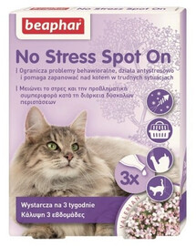 BEAPHAR No Stress Spot On Kassidele 0,4 ml x3