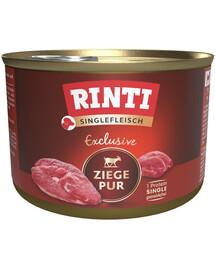 RINTI Singlefleisch Exclusive Goat Pure monoproteiin kitse 185 g