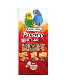 VERSELE-LAGA Prestige Sticks 3 erinevat kolbi väikestele papagoidele 90g