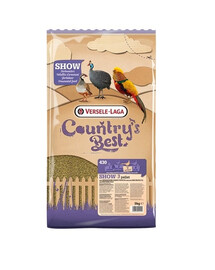VERSELE-LAGA Country's Best Show 3 Pellet 5 kg 3mm pelletid dekoratiivlindudele alates 13. nädalast