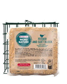 VERSELE-LAGA Menu Nature Rasvaplokk seemnetega + korduvkasutatav söötja 395g