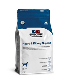 SPECIFIC Dog CKD Heart & Kidney Support 2 kg toit südame-, neeru- või maksapuudulikkusega koertele