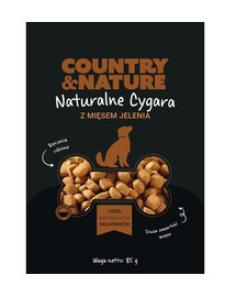 COUNTRY&NATURE Cygara z koniną dla psów 20 x 85 g