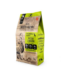 Kaczka z gruszką chrupki M 2 kg