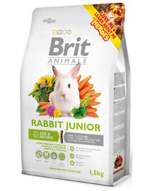 BRIT ANIMALS Rabbit Junior Complete 1.5kg noortele küülikutele