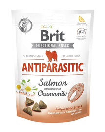 BRIT Care Dog Functional snack Antiparasitic 150g lõhe parasiitide vastased ravimeid