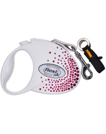 FLEXI Glam Splash Pink S Teip 3m valge