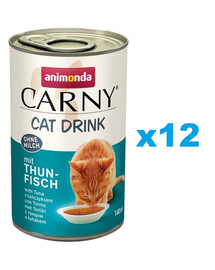 ANIMONDA Carny Cat Drink with Tuna 12x140 ml tuunikalaga