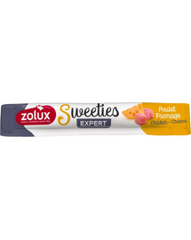 ZOLUX SWEETIES koerakreemi maiuspala kana ja juustuga 14 g