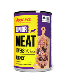 JOSERA Meat Lovers Junior Menu kalkuniliha kutsikatele 400g