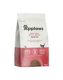 APPLAWS Dry cat Adult kuivtoit täiskasvanud kassidele kana- ja pardilihaga 2 kg