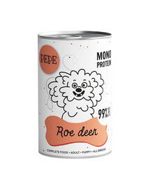 PEPE Roe Deer 99% (metskitsed) 400 g monoproteiinsööt