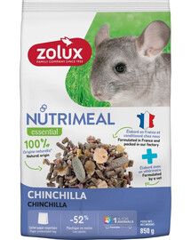 ZOLUX NUTRIMEAL 4 segatoit tšintšiljadele 850 g