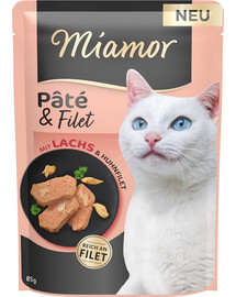 MIAMOR Pate and Filet with Salmon lõhefilee tükid 85 g