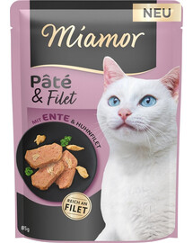 MIAMOR Pate and Filet with Duck pardifilee tükid 85 g
